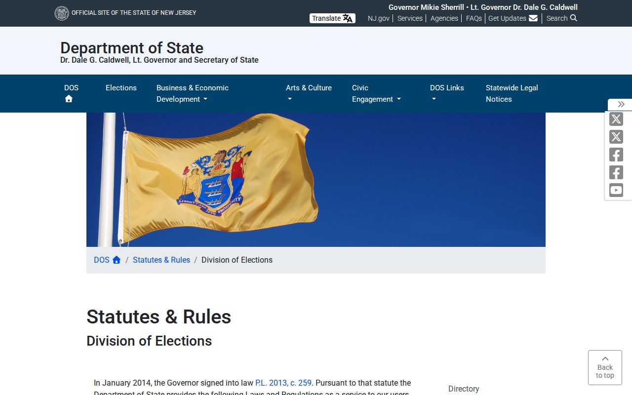 West Orange neighbors election-district voter-list access limits in New Jersey